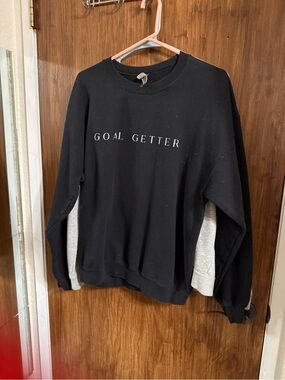 Gildan Black Sweatshirt "Goal Getter"